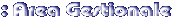 : Area Gestionale